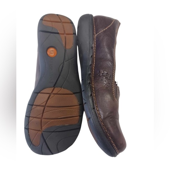 Brown Leather Women's Shoes - Picture 8 of 9